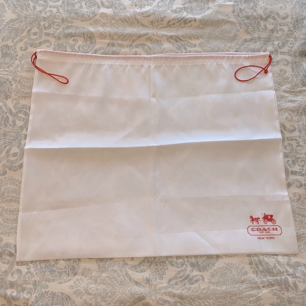 Large Coach Dust Bag